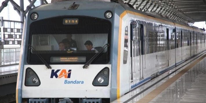 Kereta api bandara Kualanamu - Stasiun Medan. (Foto:Dok KAI Divre I Sumut)

