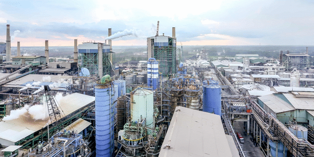 PT. Pabrik Kertas Tjiwi Kimia, Tbk (Sumber dokumentasi Tjiwi Kimia)

