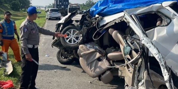 Kecelakaan maut di ruas jalan Tol Medan–Tebing Tinggi pada KM 71.700