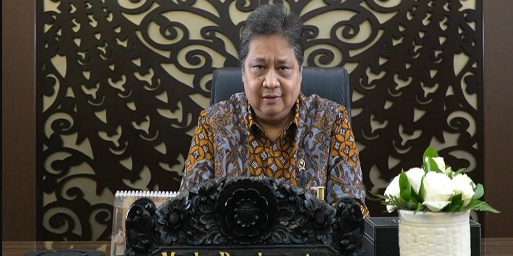 Menteri Koordinator Bidang Perekonomian Airlangga Hartarto