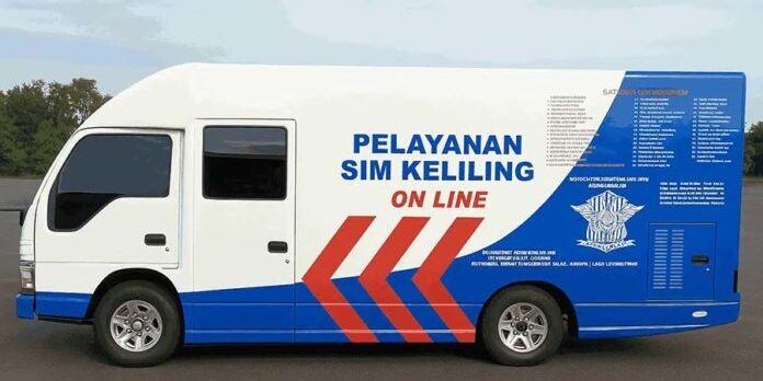 Mobil Layanan SIM Keliling