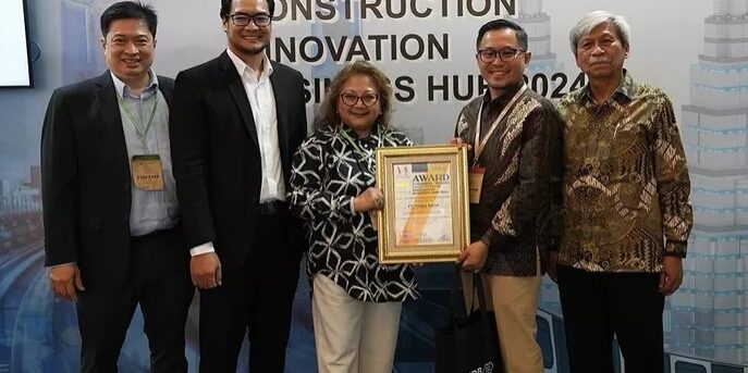 Nindya Karya Raih Penghargaan di Ajang Malaysia-Indonesia Construction Innovation Business Hub 2024

