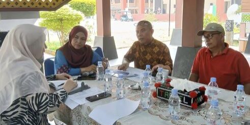Pertemuan Gabema dengan Kepala Anjungan Sumatera Utara TMII

