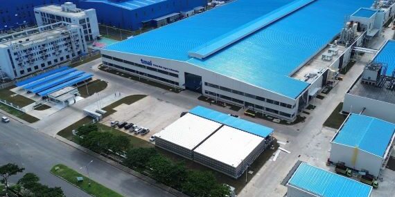 Pabrik sel surya dan panel surya besutan perseroan di Kendal, Jawa Tengah. (Foto: ist)