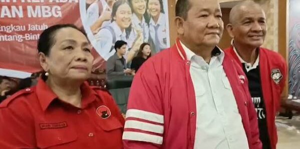 Ketua DPD PDI Perjuangan Sumut yang juga anggota DPR RI, Rapidin Simbolon