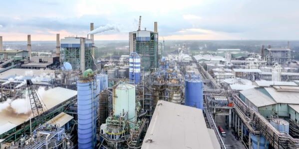 Pabrik Indah Kiat Pulp & Paper Karawang Mill. (Foto: dok Indah Kiat)

