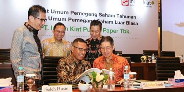 Rapat Umum Pemengang Saham PT Indah Kiat Pulp & Paper Tbk. (Foto: dok INKP)

