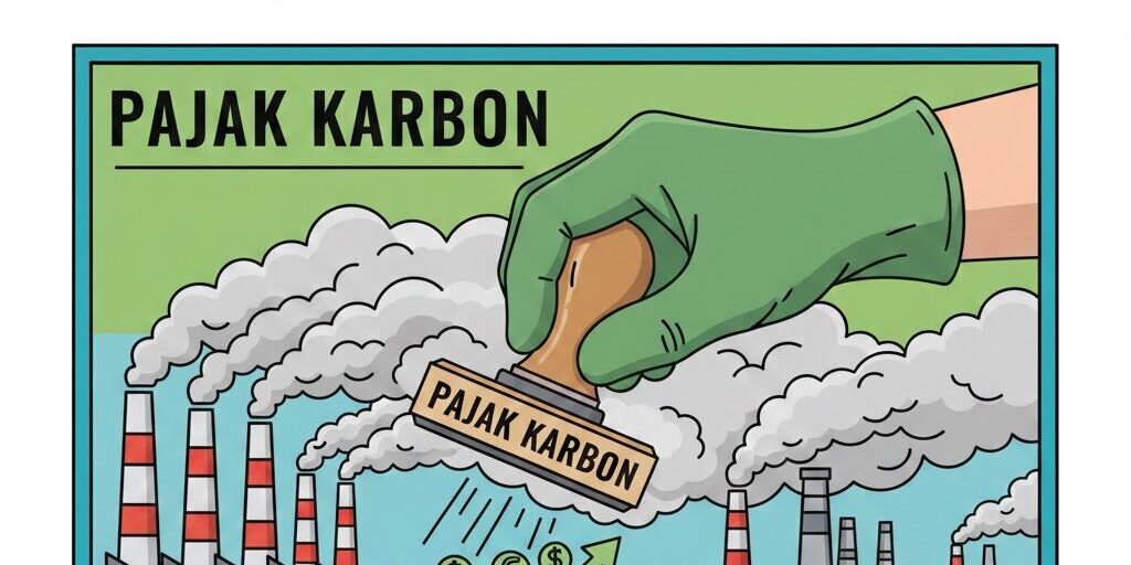 ilustasi pajak karbon