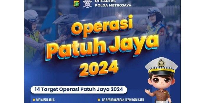 Polri resmi menggelar Operasi Patuh 2024 serentak se-Indonesia, ada 14 jenis pelanggaran yang akan jadi fokus penindakan sesuai Undang-Undang No. 22 Tahun 2009 tentang Lalu Lintas dan Angkutan Jalan. 