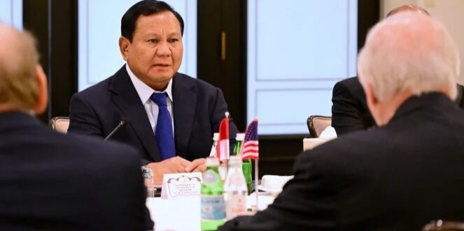 Presiden Prabowo Subianto lakukan pertemuan dengan The United States Indonesia