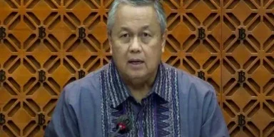 Gubernur Bank Indonesia (BI) Perry Warjiyo mengumumkan hasil Rapat Dewan Gubernur (RDG) periode 20-2 Agustus 2023.