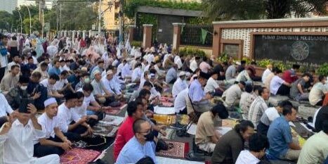 Salat Idul Adha di Kantor PP Muhammadiyah 