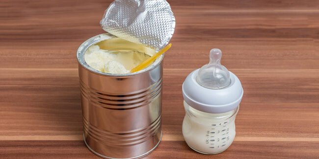 Ilustrasi susu formula