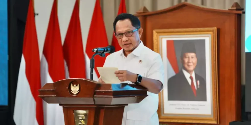 Mendagri Tito Karnavian Tegaskan Kepala Daerah Perlu Pahami Manfaat Pengembangan Geopark, Rabu (3/12/2025) (Foto: Puspen Kemendagri)