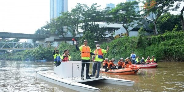 Wacana transportasi air dengan manfaatkan Sungai Ciliwung