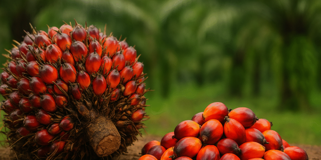 ilustrasi buah sawit